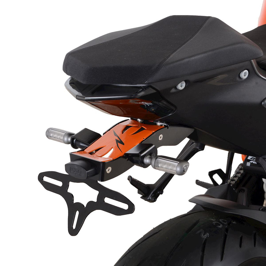KTM 1290 Super Duke R [2020-2023] - Kennzeichenhalter Schwarz/Orange