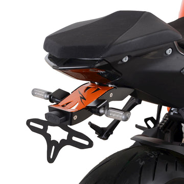 KTM 1290 SUPERDUKE R EVO [2022-2023] - Kennzeichenhalter Schwarz/Orange