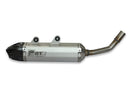 HUSQVARNA TE 250 [2024-2025] - Carby Schalldämpfer weisses Aluminium/Karbon-Endkappe