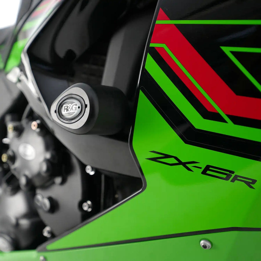 Kawasaki NINJA ZX-6R [2024-2026] - Aero-Sturzprotektoren - Schwarz