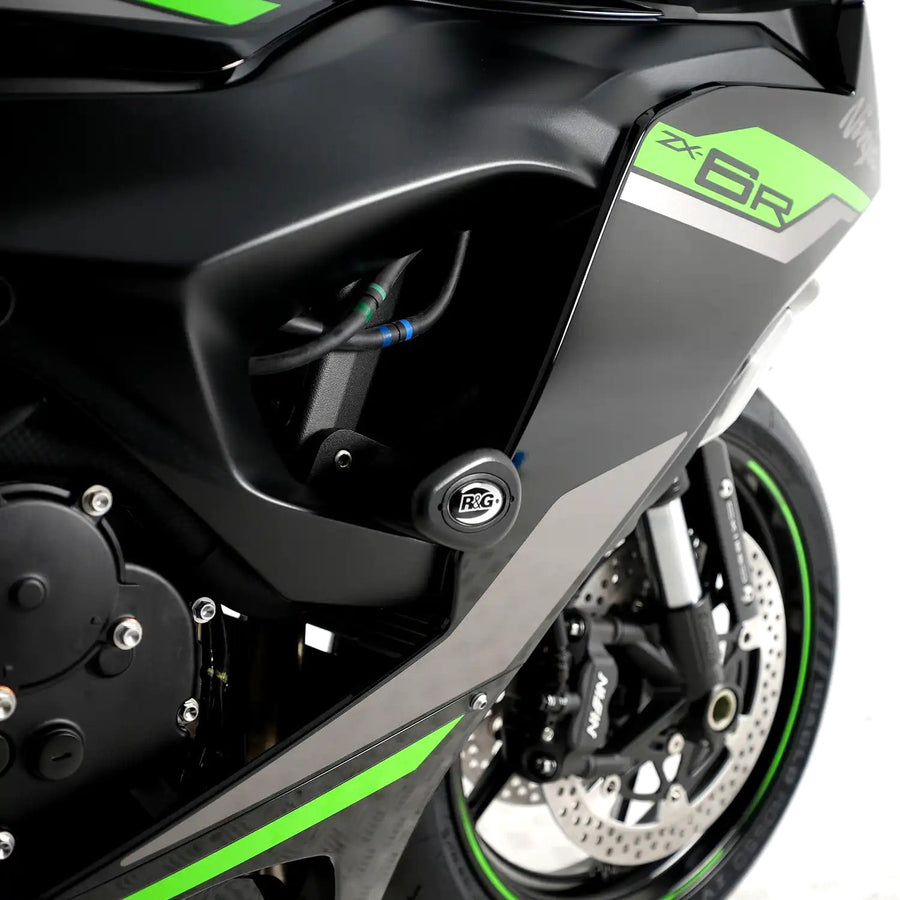 Kawasaki NINJA ZX-6R [2024-2026] - Aero-Sturzprotektoren - Schwarz