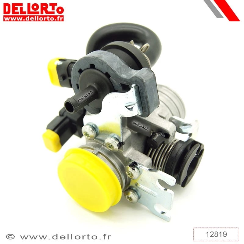 Vespa GTS 125 I-GET Super [2020] - DELLORTO Schmetterlingskörper DE Ø28 Vergaser
