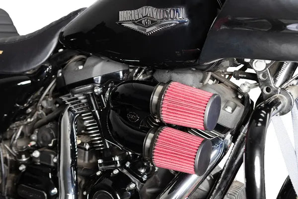 Harley-Davidson FLHTCUTG 1868 Tri Glide Ultra 114 [2025] - Tuned Induction Luftfilterkit – Oberfläche: Schwarz – Bild 10