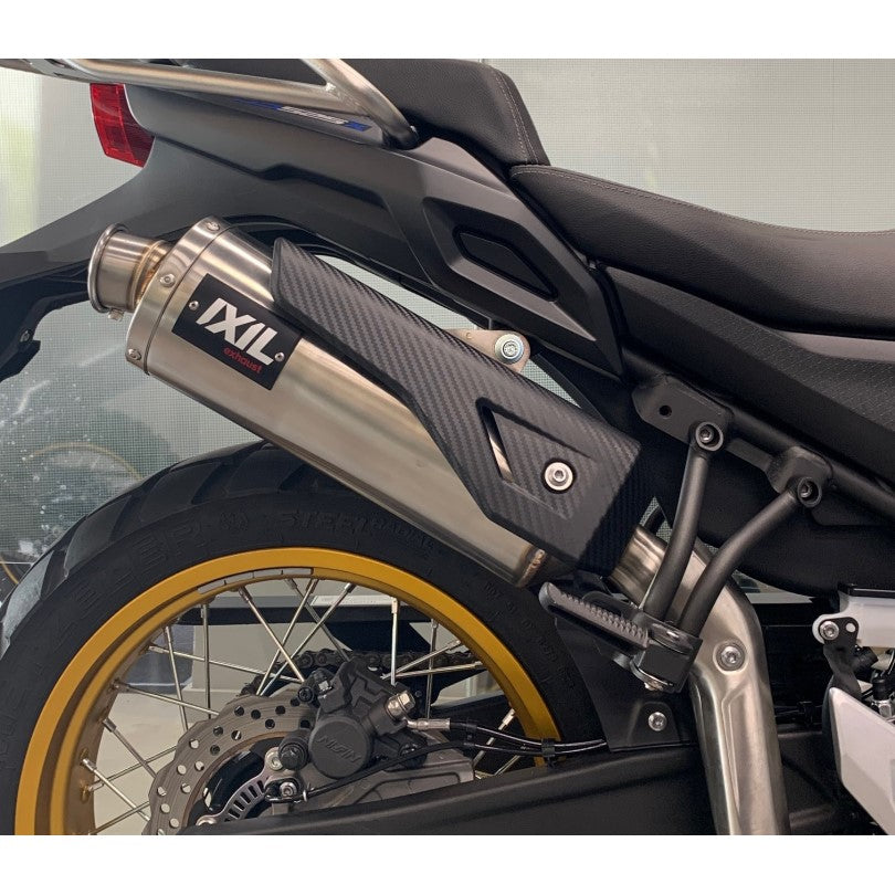 Voge 525 DSX Black Knight [2024-2025] - Oval GP Slip On Endtopf