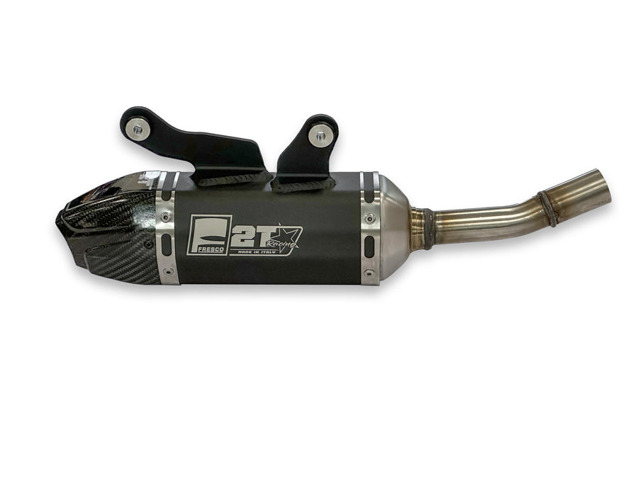 GAS GAS MC 125 [2023-2027] - Carby Schalldämpfer schwarzes Aluminium/Karbon-Endkappe