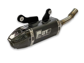 FANTIC XE 125 [2023-2026] - Carby Schalldämpfer schwarzes Aluminium/Karbon-Endkappe