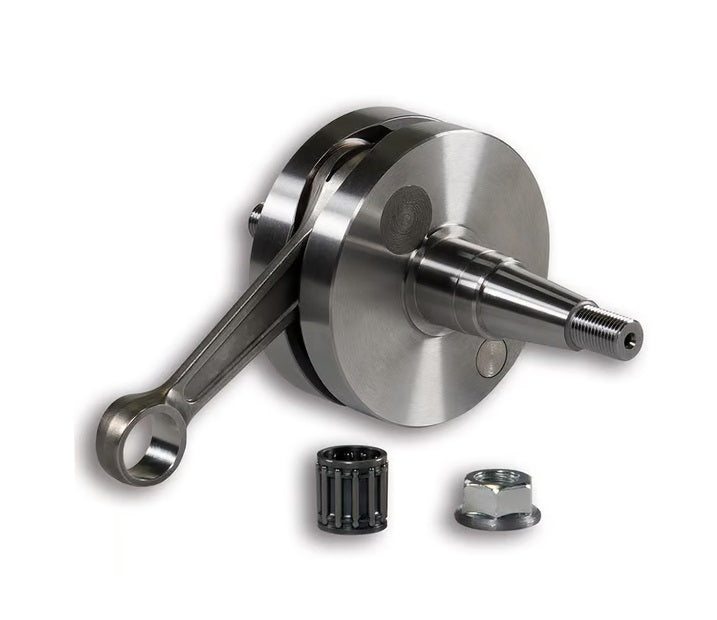 Vespa PK S Electric Starter 125 [1983-1991] - crankshaft with pin ø 15, rod 105, stroke 51 mm and cone ø 20 for engines with reed valve