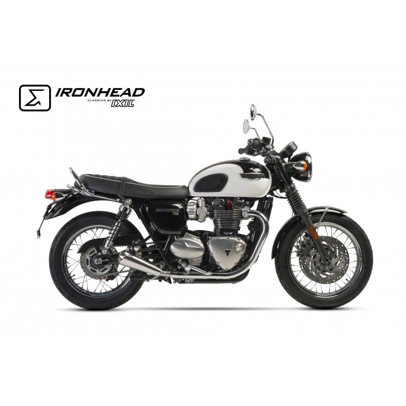 Triumph Bonneville 900 T 100 Black ABS [2018-2020] - Ironhead Schalldämpfer - rechte Seite