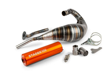 Beta RR SM 50 2T - Exhaust 80 - 90cc CNC orange