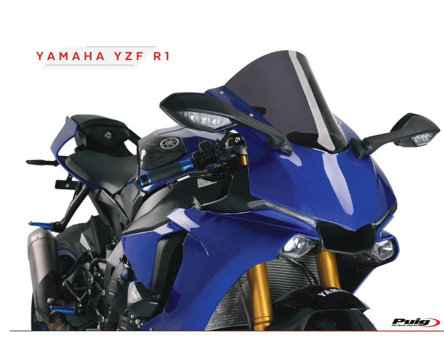 KAWASAKI ZX-10RR NINJA PERFORMANCE [2018] – R-Racer Screen – Transparent