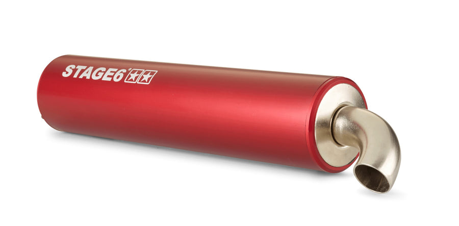 MBK Nitro 50 2T LC [–1998] - Auspuff Pro Replica MK2 Rot