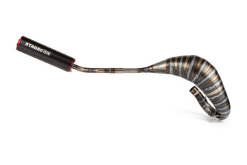 Beta RR SM 50 2T - Exhaust 80 - 90cc CNC red / black