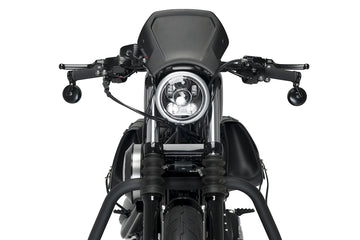 HARLEY DAVIDSON SPORTSTER 883 IRON XL883N [2012] - ALU faceplate | Black | PUIG 1352N