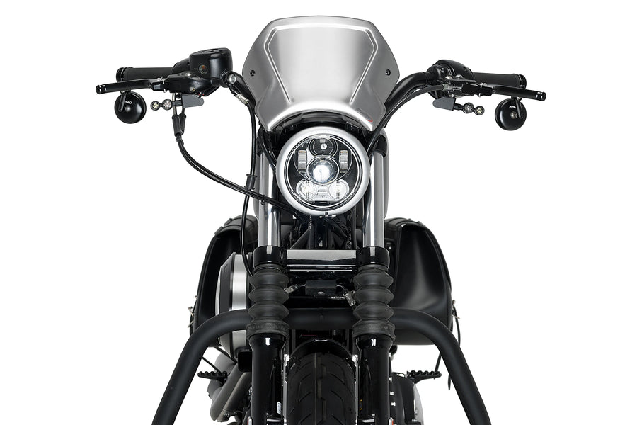 HARLEY DAVIDSON SPORTSTER 883 IRON XL883N [2012] - ALU faceplate | Silver | PUIG 1352P