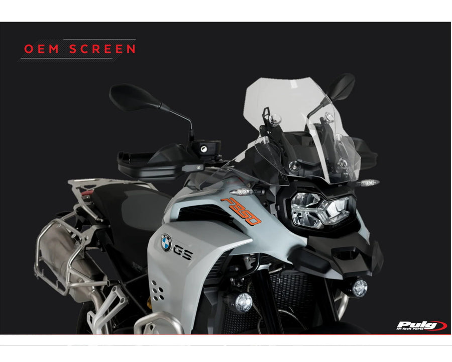 BMW F 750 GS [2024] – Adjustable windshield – heavily tinted