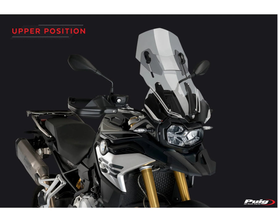 BMW F 750 GS [2024] – Adjustable windshield – heavily tinted