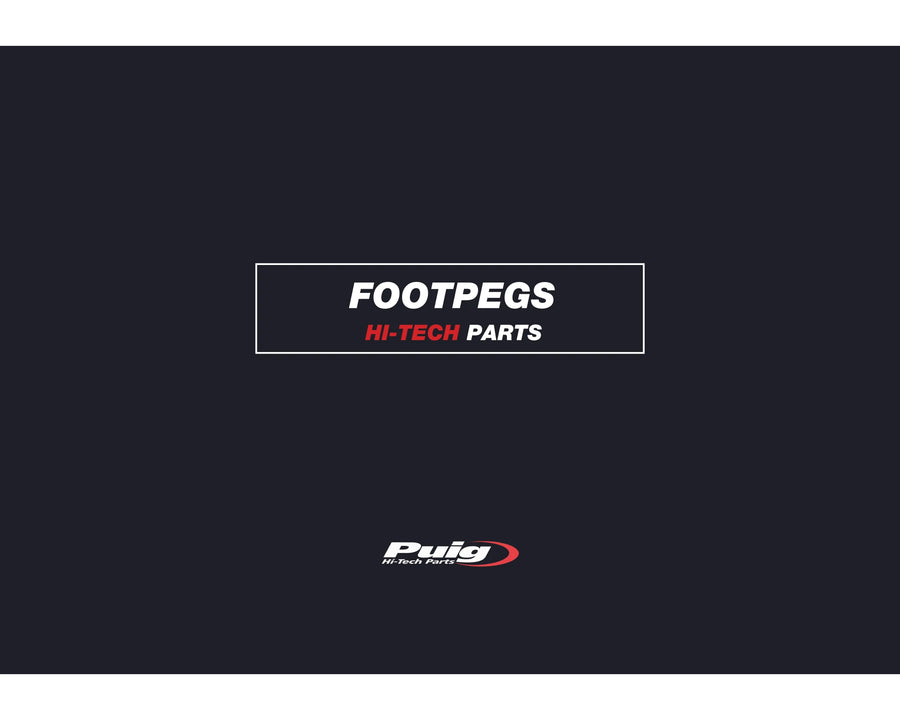 YAMAHA XT 1200 ZE SUPER TENERE [2019] – Off-Road footrests – Black