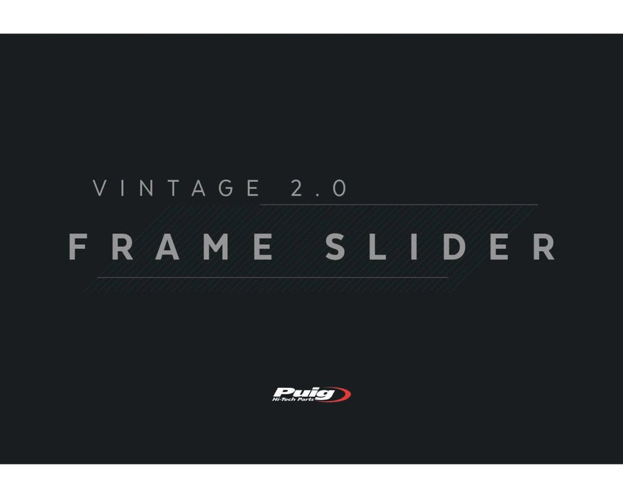 HONDA CMX 500 REBEL SE [2025] – Frame Crash Pads Vintage 2.0 – Black