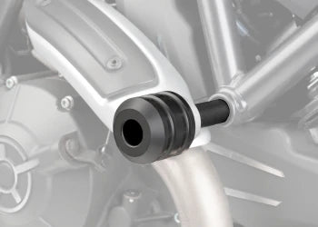 TRIUMPH SPEED TWIN 900 [2025] – Adapter footrest rubber pad “Rider” – Black