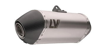 bmw r 1300 gs trophy [LEOVINCE] – LV-14 stainless steel rear silencer