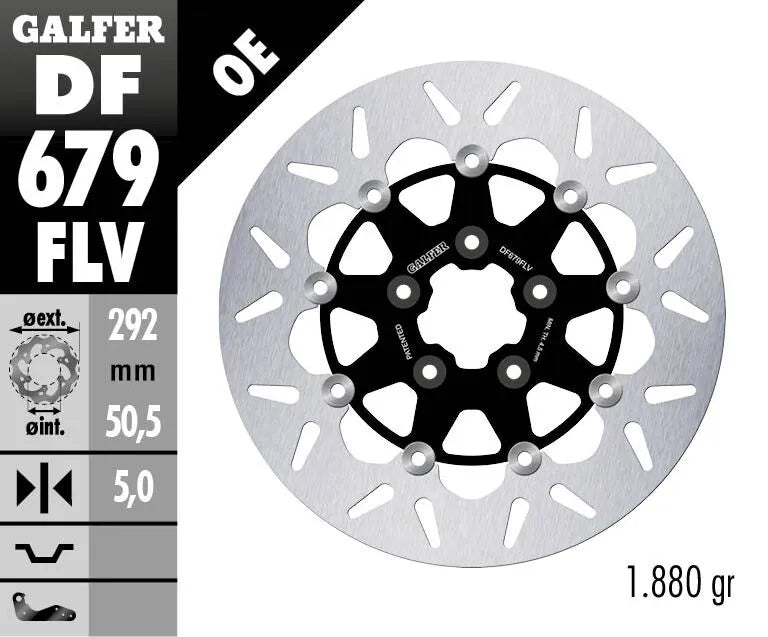 Harley-Davidson FLHTCU 1340 Electra Glide Ultra Classic [1989] - Floating brake disc round - picture 2