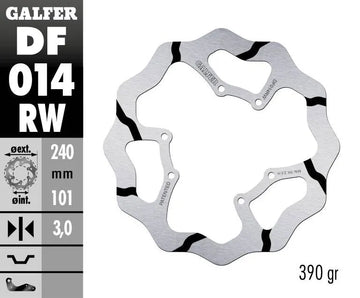 Honda Cr 250 R (Cr 250 R) [1995-1999] - Wave® brake disc - picture 2