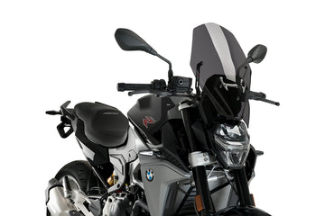 BMW F 900 R [2024] - New Generation Touring Windshield | Heavily toned | PUIG 20361F