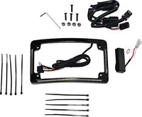 Harley Davidson Flhx [CUSTOM DYNAMICS] – LED Radius License Plate Frame