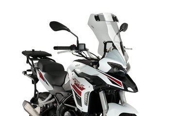 BENELLI TRK 251 [from 2020] - PUIG touring screen with visor | Tinted | PUIG 20630H