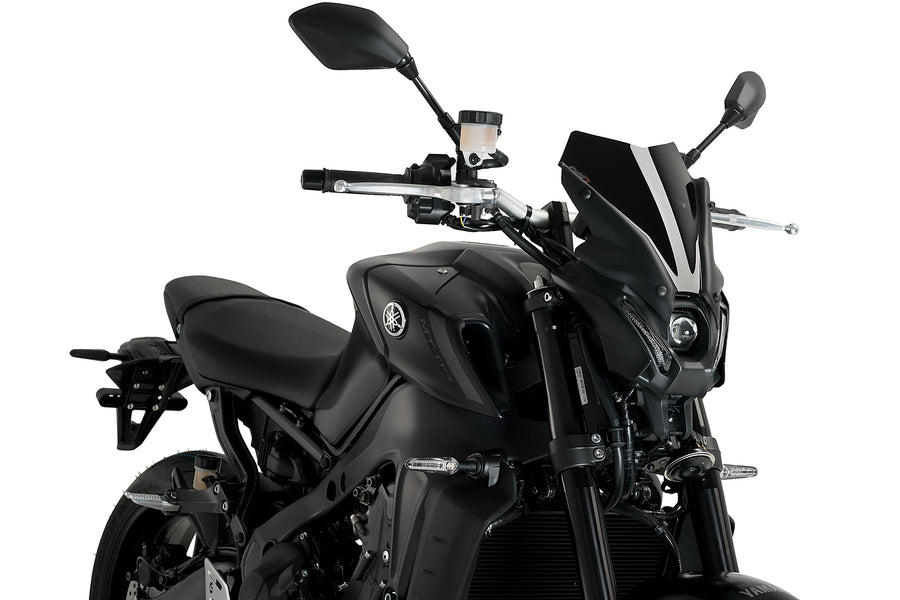 YAMAHA MT-09 SP [2023] - New Generation Sport Windshield | Black | PUIG 20644N