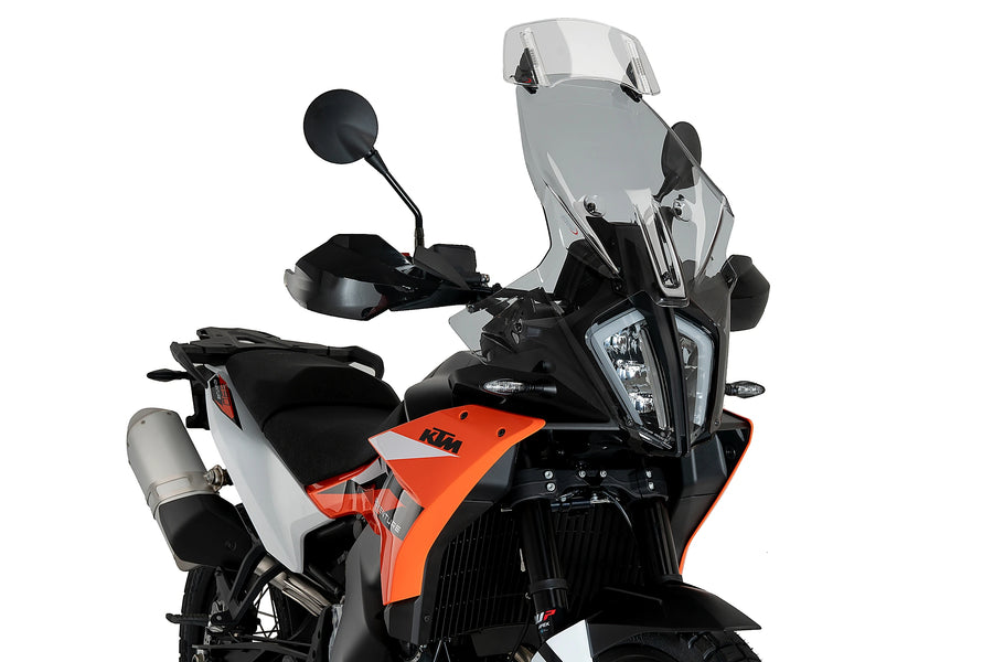 TRIUMPH BONNEVILLE T 120 BLACK [2025] - Spoiler screen 2.0 clip-on | Tinted | PUIG 20764H