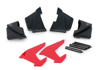KAWASAKI ZH2 [2020] - PUIG Downforce Naked Side Wing | Red | PUIG 20832R