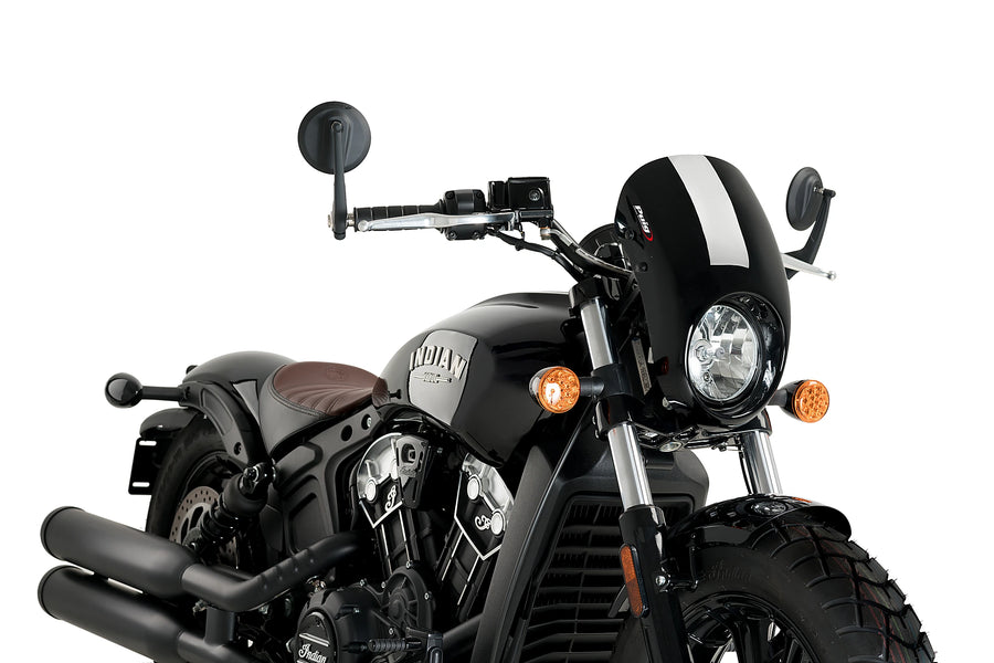 INDIAN SCOUT BOBBER [2025] - Anarchy Lamp Cover | Black | PUIG 21092N