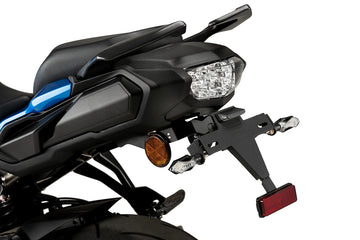 SUZUKI GSX-S1000GT from 2022 - PUIG license plate holder | Black | PUIG 21142N