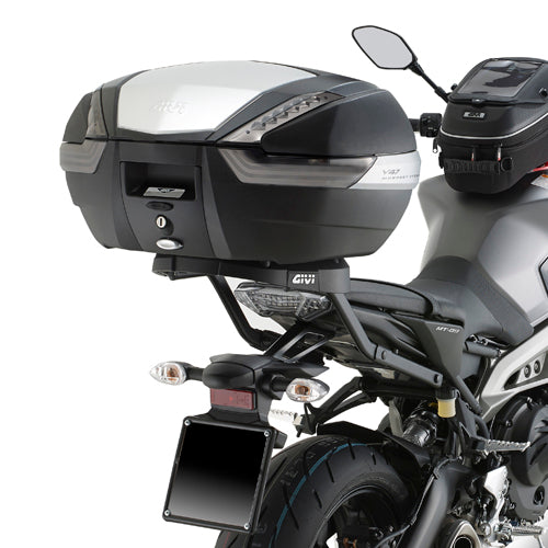 Yamaha MT 09 [GIVI] - Top case carrier for MONOKEY® or MONOLOCK® cases to be mounted with the MONOKEY® plate M5