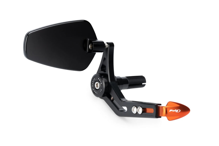 KTM RC 390 [2025] – Brake lever protection with rearview mirror Pro – Silver
