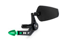 KTM 890 DUKE R [2025] - Clutch lever protection with rearview mirror Pro | Green | PUIG 21441V