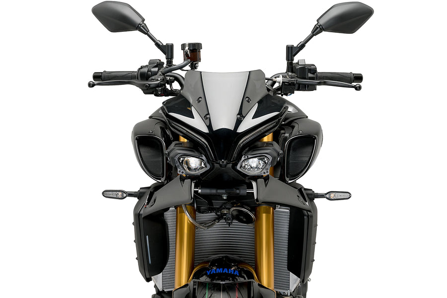 YAMAHA MT-10 SP [2025] - Naked front spoiler | Black | PUIG 21471N
