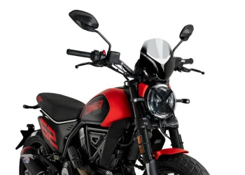 DUCATI SCRAMBLER FULL THROTTLE [2025] – Windshield Mito – Black
