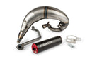 Beta RR Enduro 50 2T - Auspuff Streetrace High Mount CNC rot schwarz