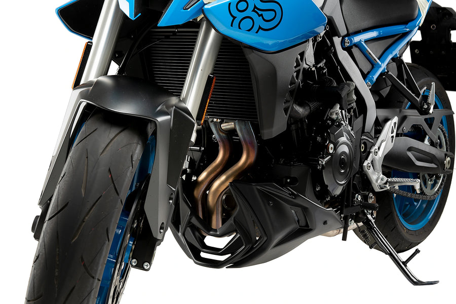 SUZUKI GSX-8S [2025] - Front spoiler | Matt black | PUIG 21698J