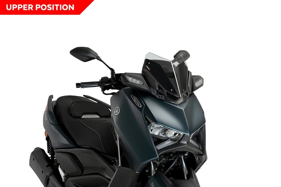 YAMAHA X-MAX 300 TECH MAX + [2024] - V-Tech Line Sport Windshield | Tinted | PUIG 21744H