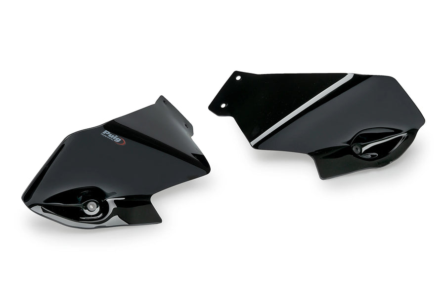 QJ SRT 700X ON ROAD [2025] - PUIG Extended Wind Deflector | Black | PUIG 21772N