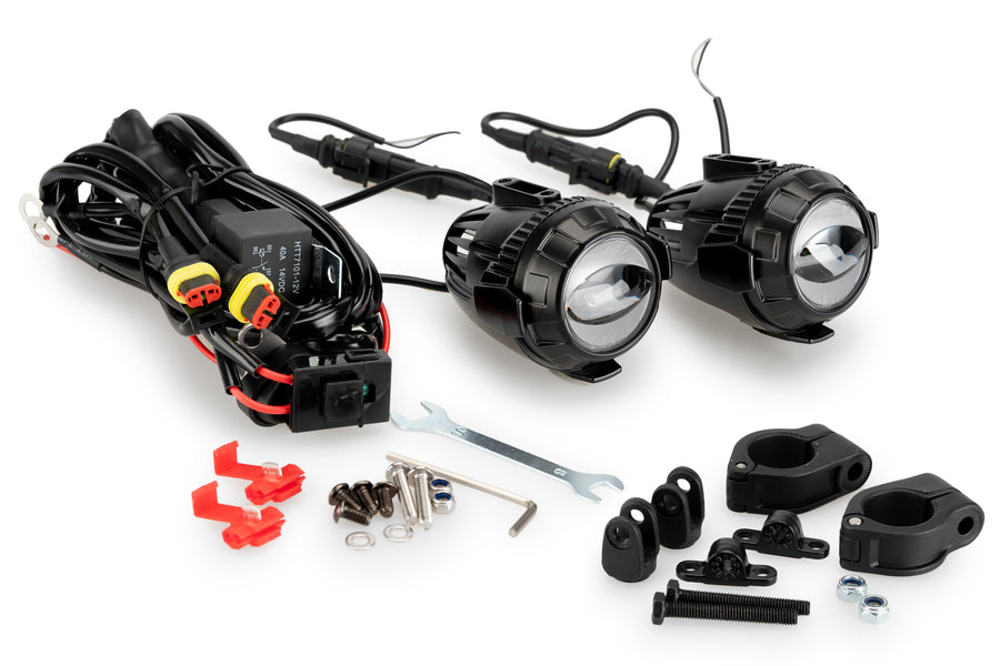 BMW R 1300 GS TROPHY [2025] – Additional headlights Beam 3.0 – Black