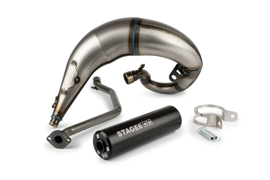Beta RR SM 50 2T - Auspuff Streetrace High Mount CNC schwarz