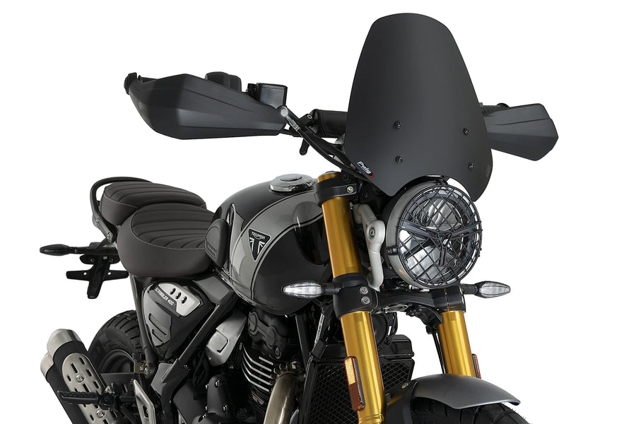 TRIUMPH SPEED 400 [2025] - PUIG New Generation Sport Windshield | Matt black | PUIG 21933J