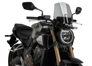 HONDA CB 650 R NEO SPORTS CAFE [2025] – Retro fairing screen – Transparent