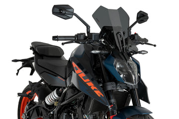KTM 390 DUKE [2025] - PUIG New Generation Touring Windschutzscheibe | Stark getönt | PUIG 21998F