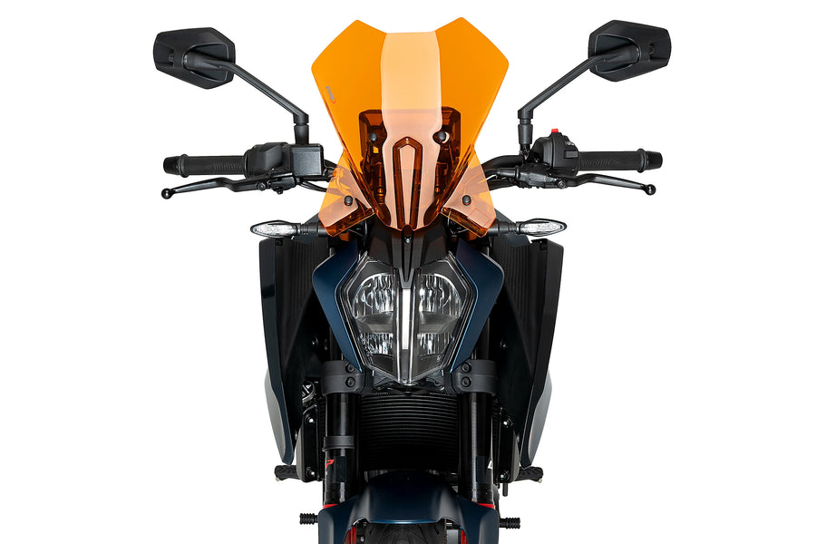 KTM 390 DUKE [2025] - PUIG New Generation Touring Windshield | Orange | PUIG 21998T