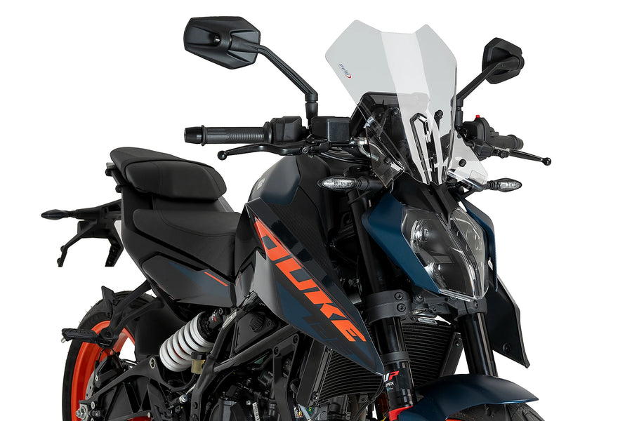 KTM 390 DUKE [2025] - PUIG New Generation Touring Windshield | Clear | PUIG 21998W
